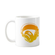 DJ Headphones - Music Disc Jockey DJing Loud Mug