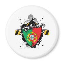 DJ in Portugal Refrigerator Magnets