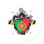 DJ in Portugal Stickers