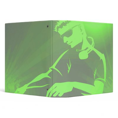 DJ Jam Set Vinyl Binder by StarStruckDezigns