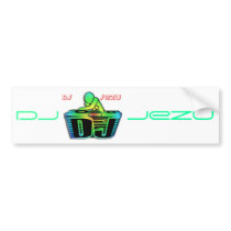 dj jezu'store3 pegatina de parachoque