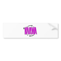 DJ Karma Gear Bumper Stickers