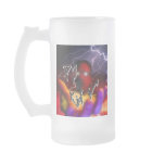 DJ Kid V Frosted Glass Mug