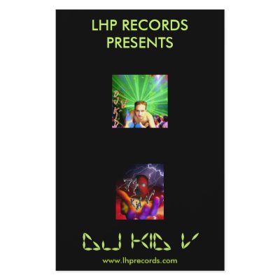 DJ Kid V Promo Flyer by lhprecords