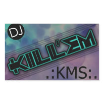 DJ Kill'EM Krew Sticker