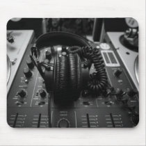 DJ Mixer Mouse Pad
