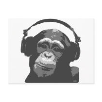 DJ MONKEY POST CARDS