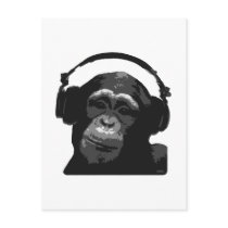 DJ MONKEY POSTCARDS