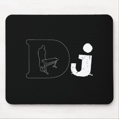 DJ Mouse pad by Mrdeneuralyzer