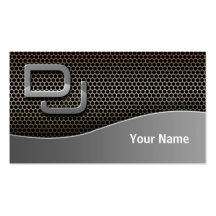 DJ Music Business Card