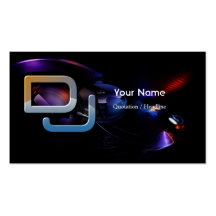 DJ Music Business Card
