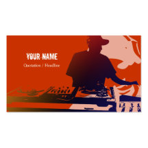DJ Music Business Card