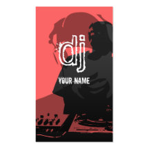 DJ Music Business Card