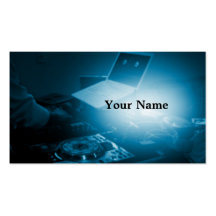 DJ Music Business Card