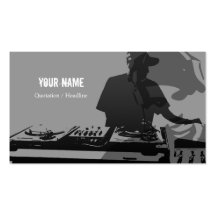DJ Music Business Card