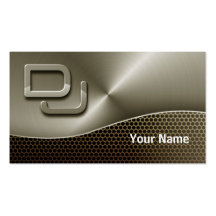DJ Music Business Card