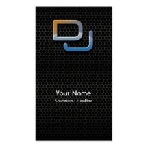 DJ Music Business Card