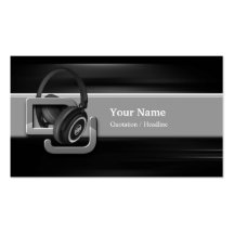 DJ Music Business Card