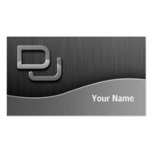 DJ Music Business Card