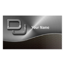 DJ Music Business Card