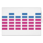 dj music equalizer sound greeting cards