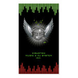 DJ Music System Business Card