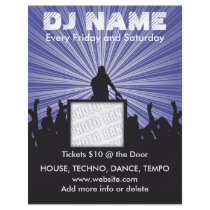 DJ Name Music Flyer