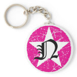 DJ Nancy Starr Logo Keychain