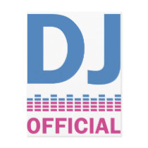 DJ official Post Card