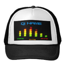 Dj Personal Equalizer Bar EQ - add your name Trucker Hat