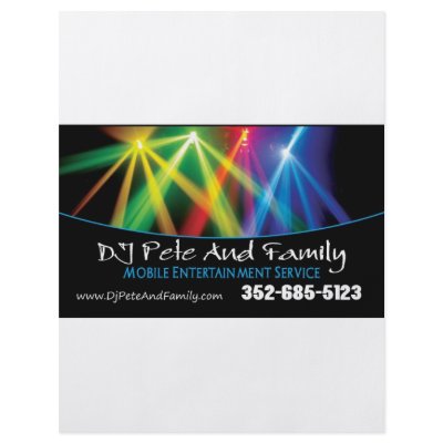 DJ Pete And Family Flyers by videomaker2000