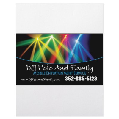 DJ Pete And Family Custom Letterhead by videomaker2000