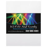 DJ Pete And Family letterhead