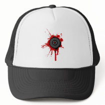 DJ Platter Splatter - Disc Jockey Turntable Deck Mesh Hats