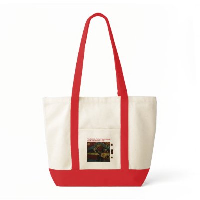 DJ PLEASE CANVAS BAG by nocklist