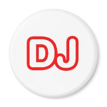 DJ REFRIGERATOR MAGNETS