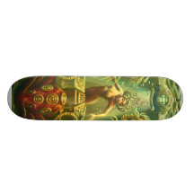 DJ Seahorse Custom Skateboard