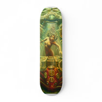 DJ Seahorse Custom Skateboard