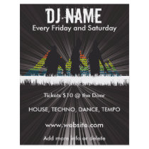DJ Shadows Music Flyer