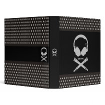 Dj Skull Vinyl Binder