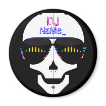 Dj Skull - Customized Fridge Magnets