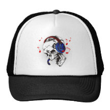 DJ Skull Trucker Hat