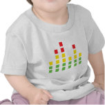 dj sound audio equalizer t-shirt