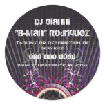 DJ Speaker Rays Promotional Sticker
