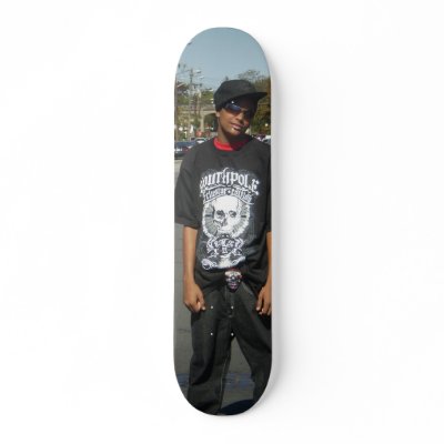 DJ STEVEN CUSTOM SKATE BOARD by stevennicepimp1