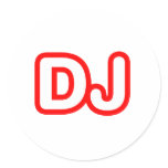 DJ stickers