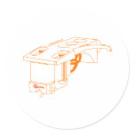 DJ Stylus - Disc Jockey Turntable Deck Vinyl Stickers