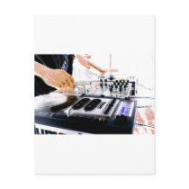 DJ System Postcard