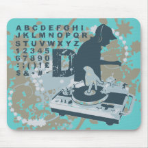 DJ T-shirts and Gifts Mouse Pad