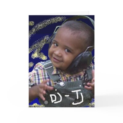 DJ TJ B-Day invitation Cards by tjohnson1989